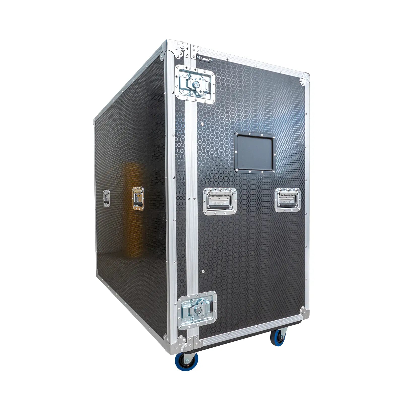 12-Crate Mixed Storage Road Case (Triple-Wide)