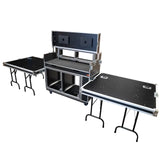 Dual Monitor Broadcast Workstation Road Case