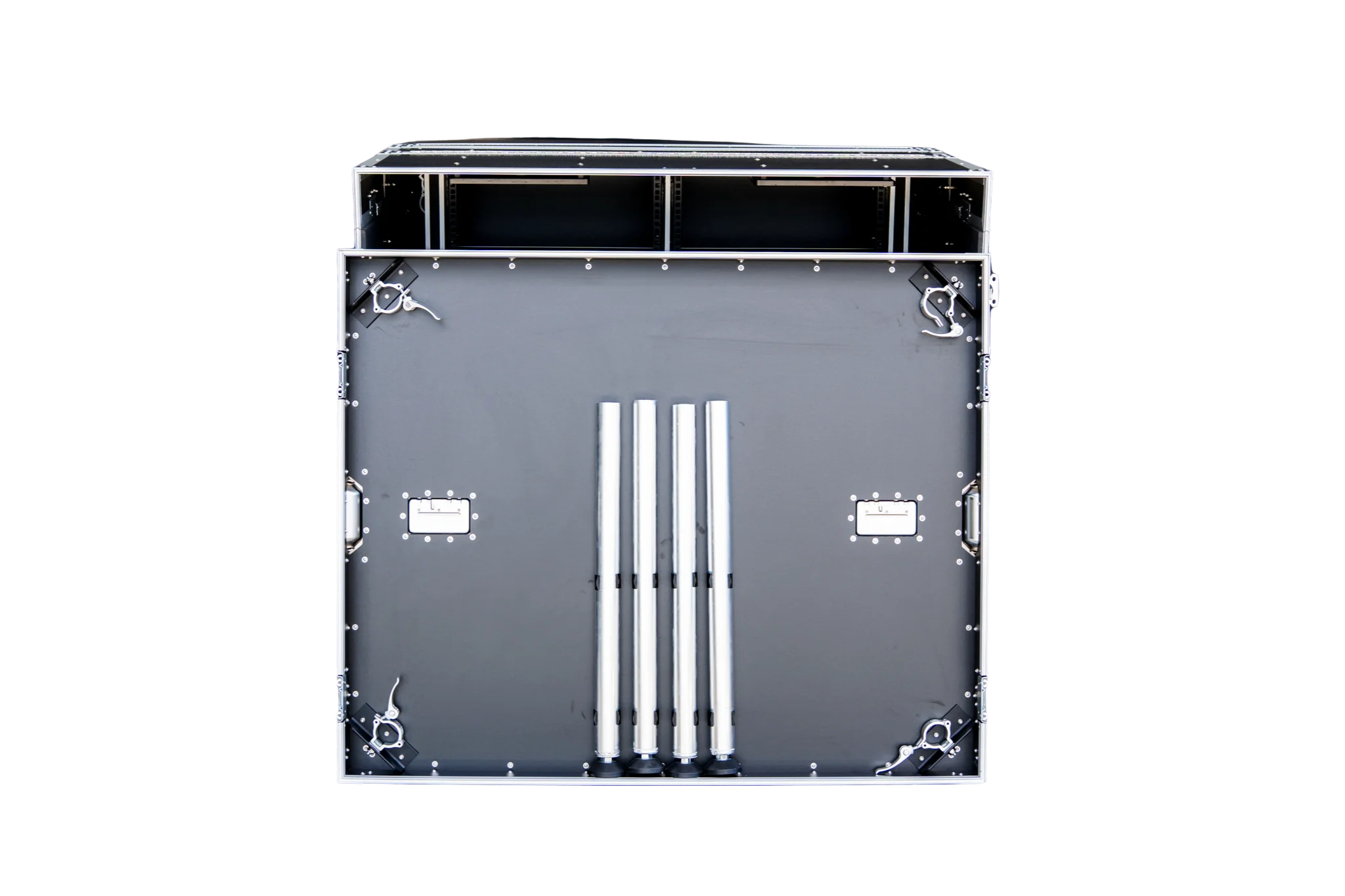 Dual Monitor Broadcast Workstation Road Case