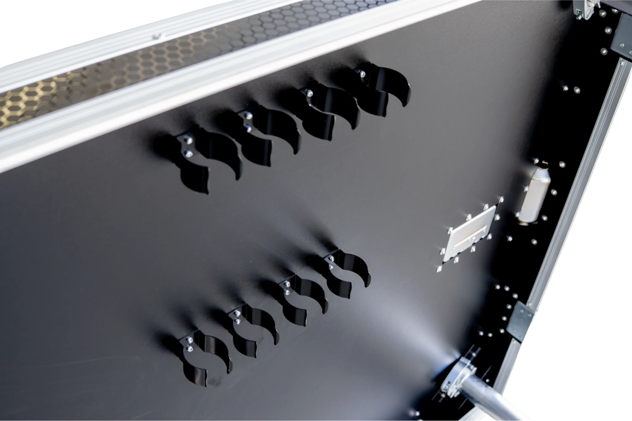 Dual Monitor Broadcast Workstation Road Case