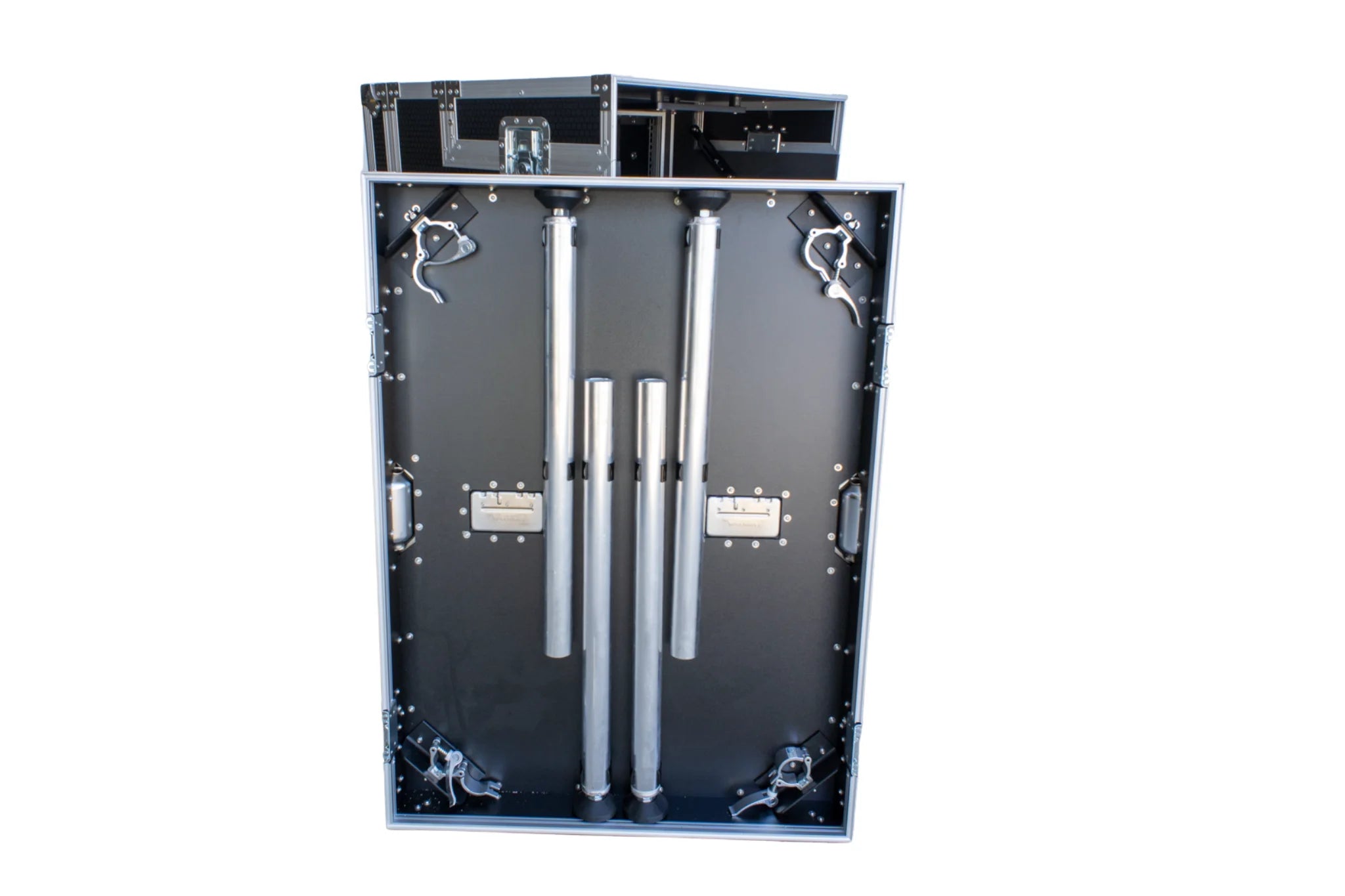 Single Monitor Broadcast Workstation Road Case