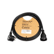 5m Extension Cord with Piggy Back Plug