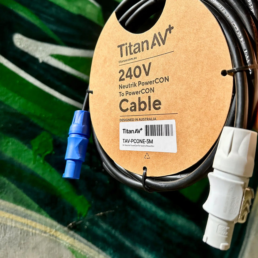 5m PowerCON Cable