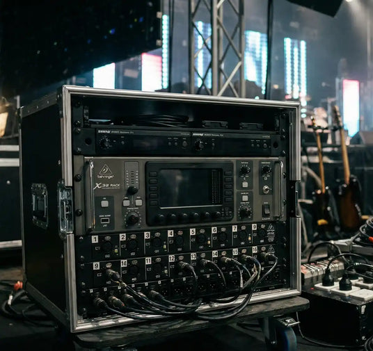 Rack case setup