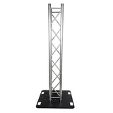Box Truss Lighting Stand 2.5 Meter Trussing & Steel 800mm Base