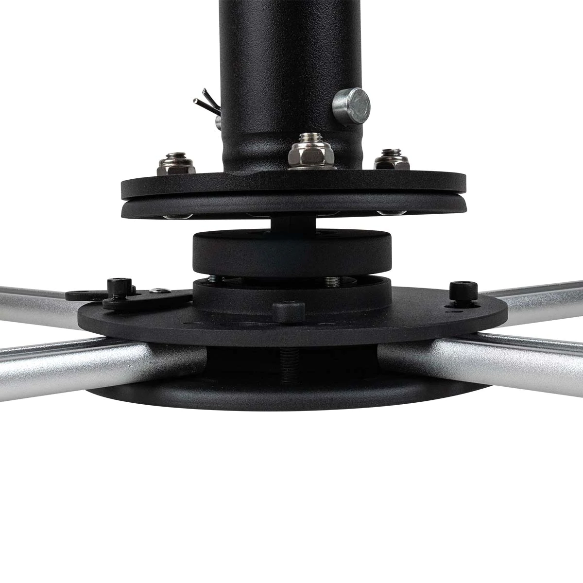290 Truss Projector Adapter Plate & Mount Drop Down Bar 0.5m - Black