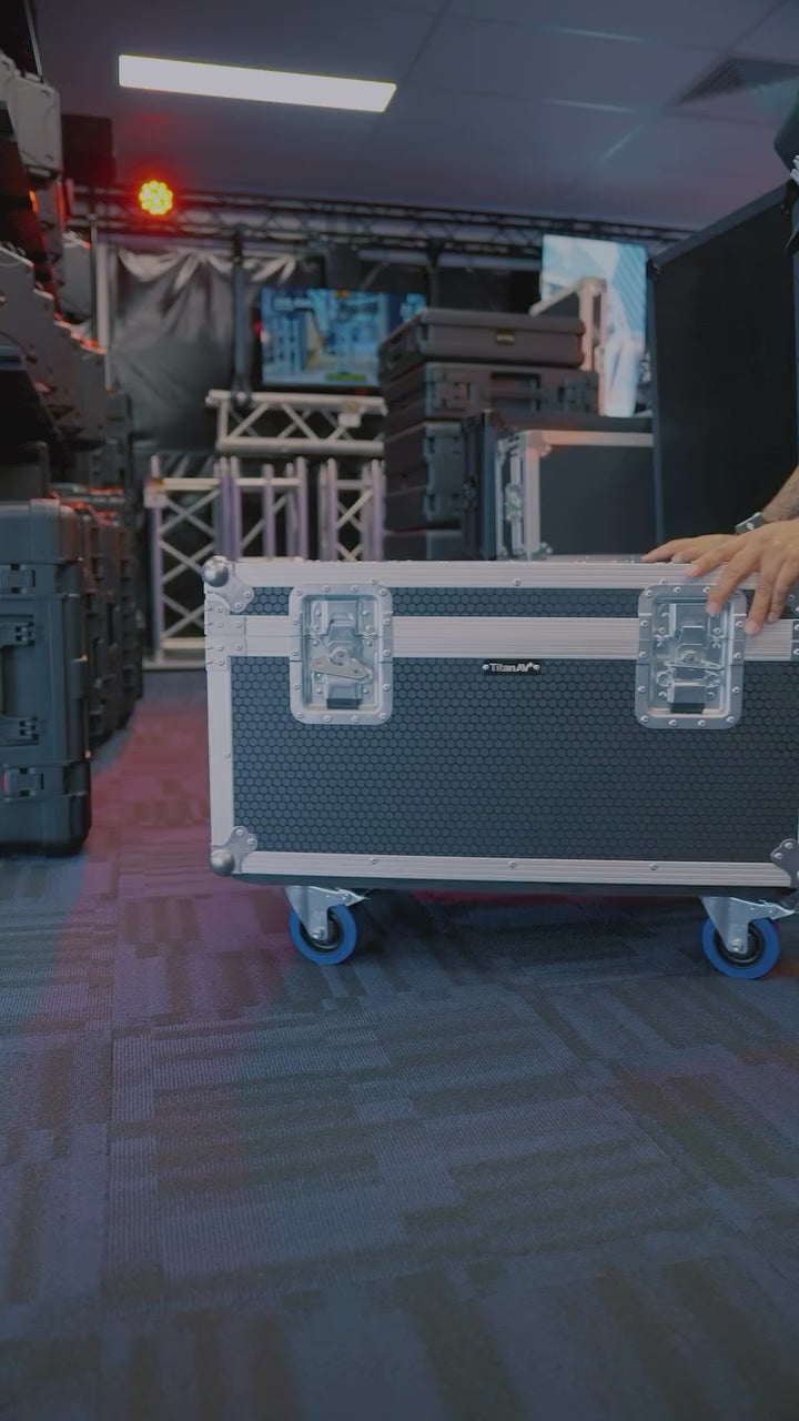 Medium & Short, Pro Cable Packer Road Case