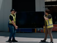 Dual 70-80 Inch TV Road Case