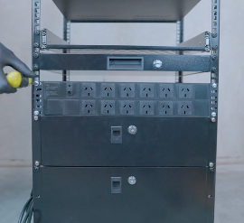 12 Way PDU with Overload Protection