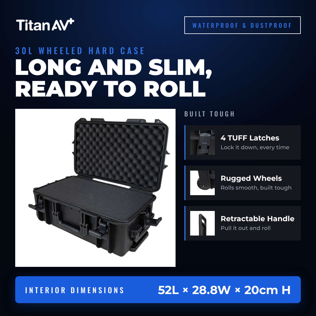 30L Wheeled Hard Case [6001]