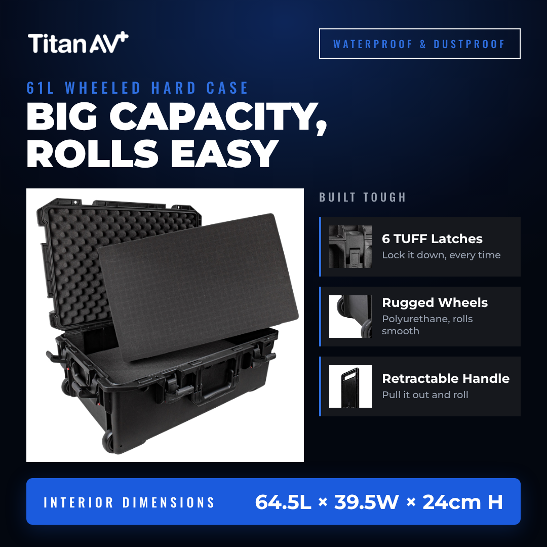 61L Wheeled Hard Case [6003]