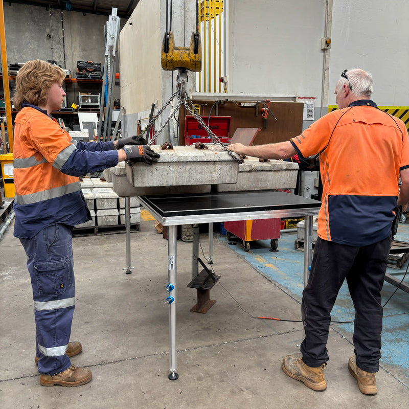 Load Testing – 1000 mm Leg Height Stage Platform