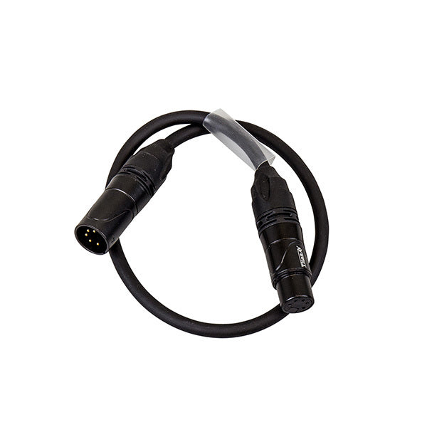 0.5m DMX 5-Pin 110 Ohm Titan AV Cable