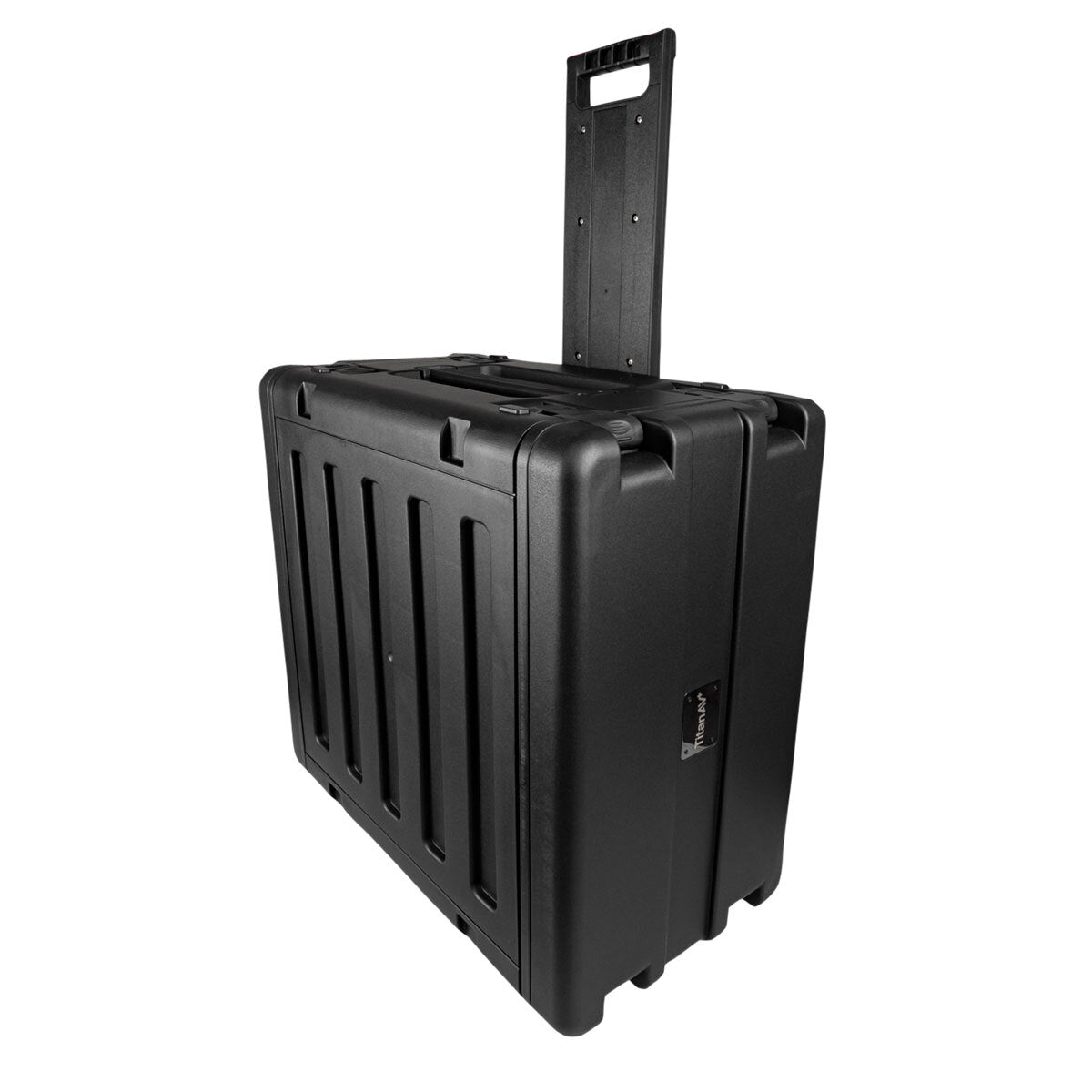 6U Rolling Rack Case | Strong Plastic Hard Case for 19