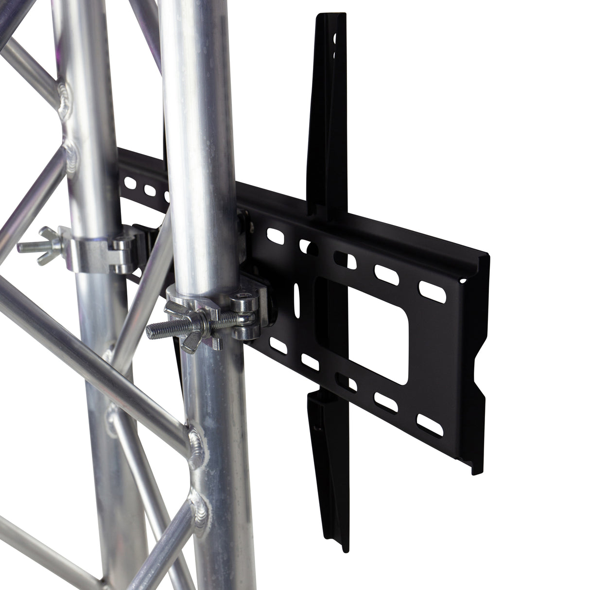 2m Tri Truss Tilt Mount TV Stand with 600mm Steel Round Base