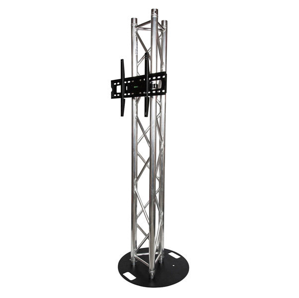 2m Tri Truss Tilt Mount TV Stand with 600mm Steel Round Base