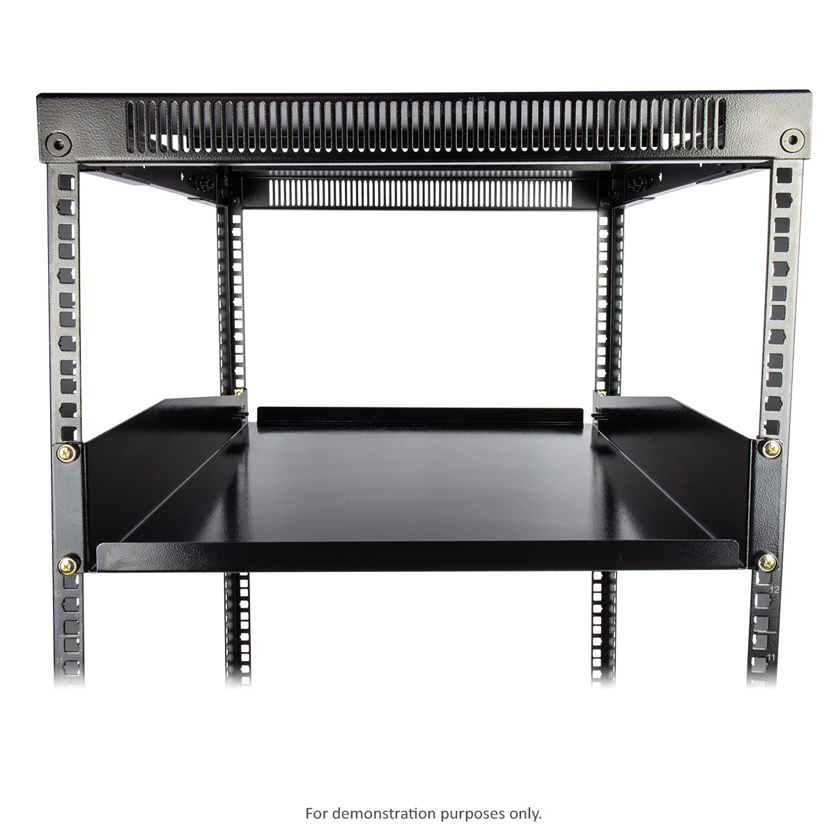 2RU 19" Adjustable Depth Shelf, 470-785mm Deep
