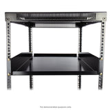 2RU 19" Adjustable Depth Shelf, 470-785mm Deep
