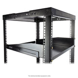 2RU 19" Adjustable Depth Shelf, 470-785mm Deep