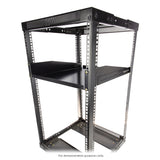 2RU 19" Adjustable Depth Shelf, 470-785mm Deep
