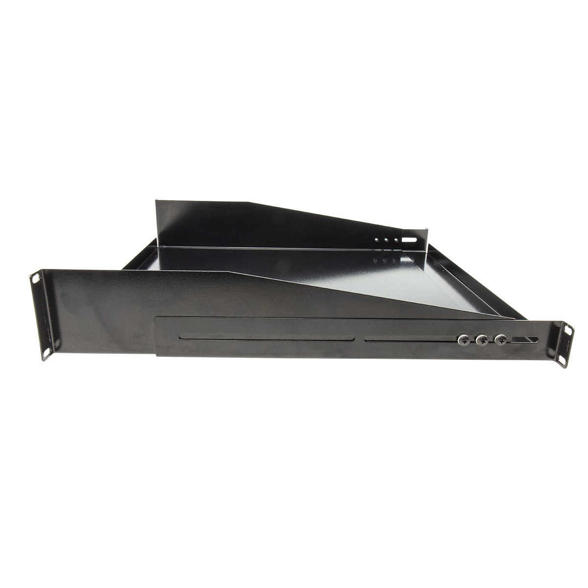 2RU 19" Adjustable Depth Shelf, 470-785mm Deep