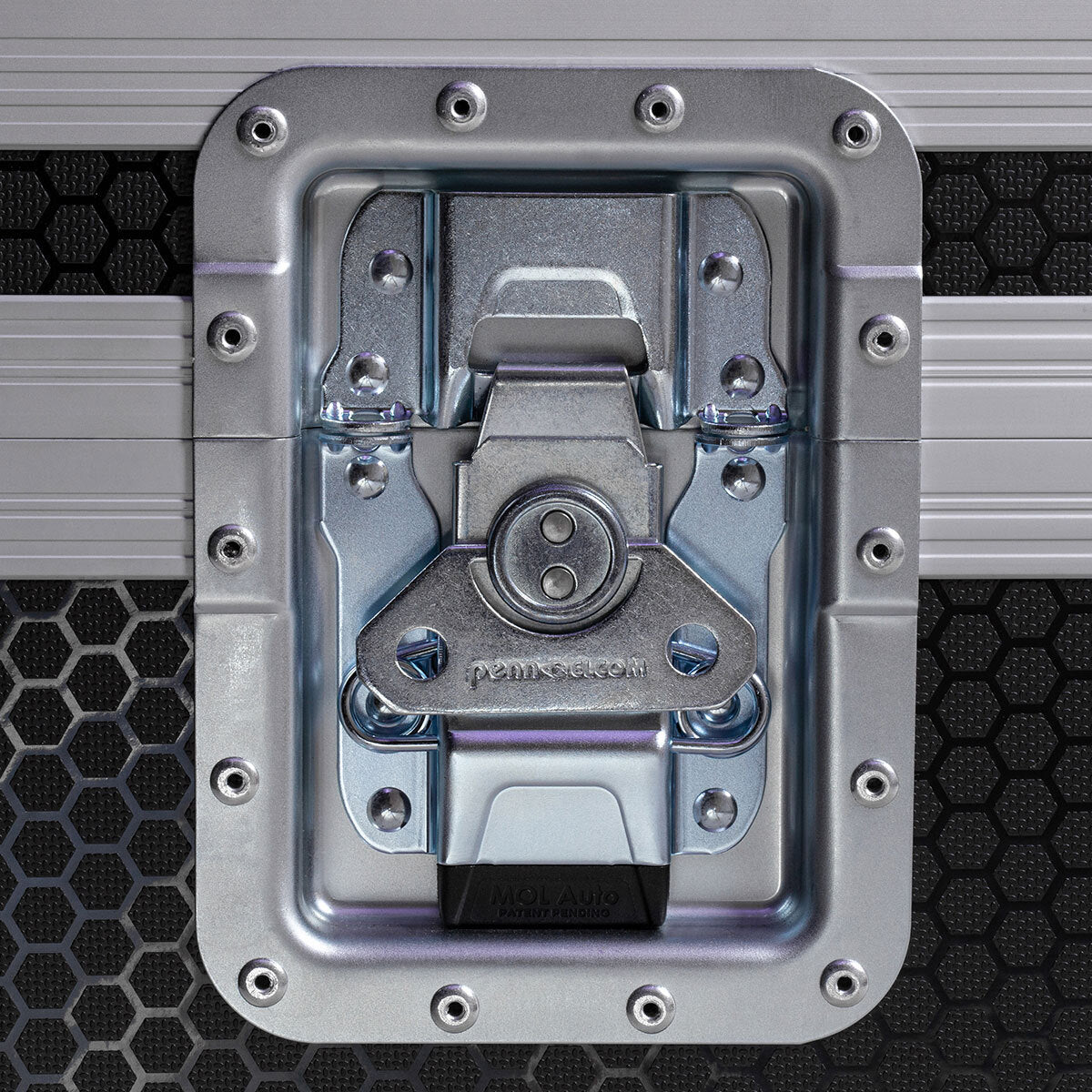 Heavy Duty Latches on our Workstation On Wheels with 4 Drawers, Top Storage & Table