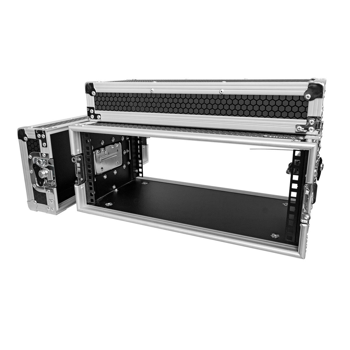 Small 4 Ru Rack 4RU Shallow Rack Case | FX Rack | Compact Rack Mount Road Case – Titan AV