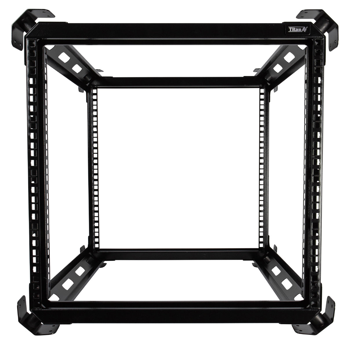 10RU Shock Mount Rack 550mm Deep Shock Proof 19 Cases Titan AV