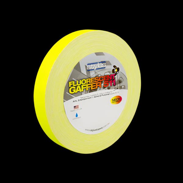 Yellow Gaffers Tape, 24mm X 45m | Stylus 511