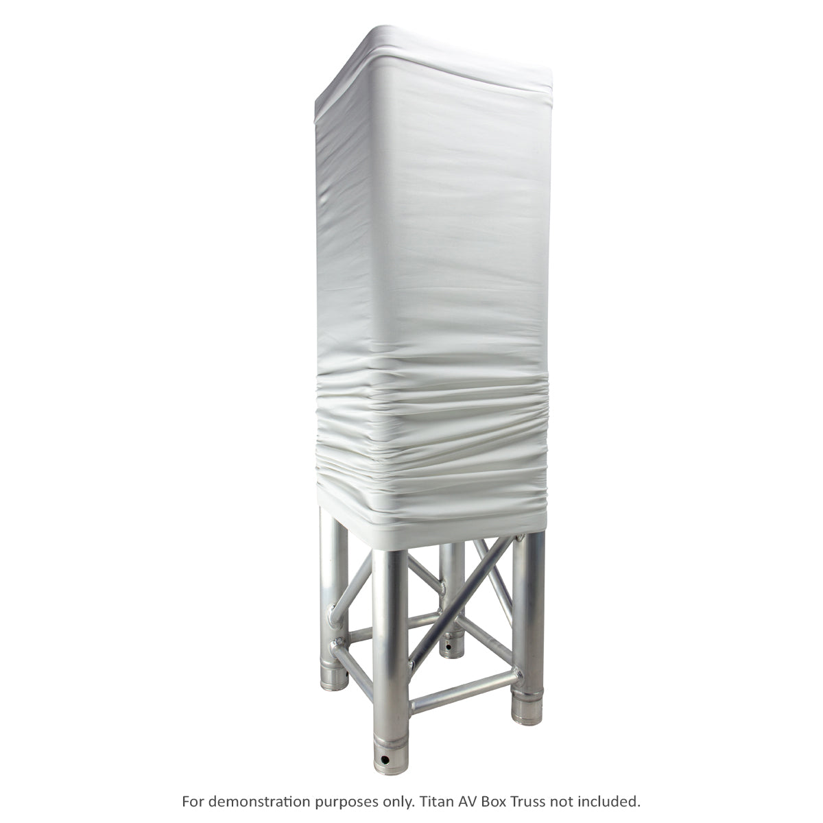 1m 290mm Box Truss Scrim - White