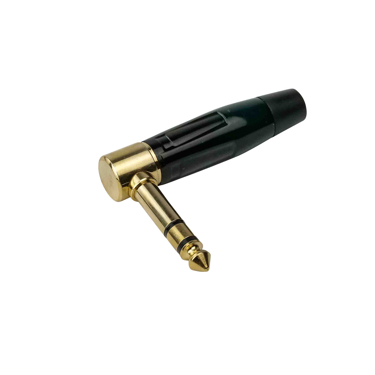 1/4" Right Angle, TRS Stereo Jack