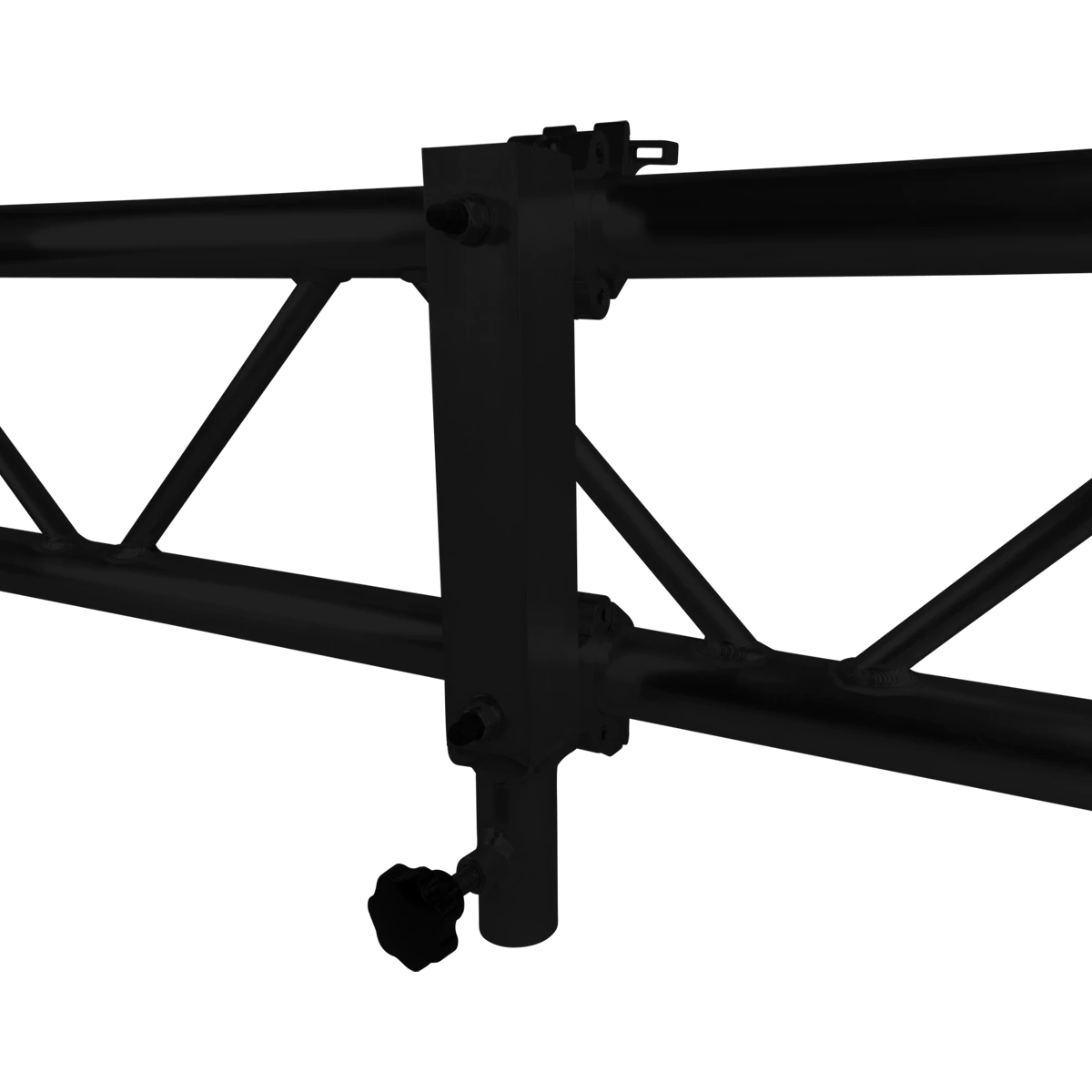 Heavy Duty Lighting Truss T-Bar Lighting - Black